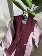 Darla 003 - pink and maroon