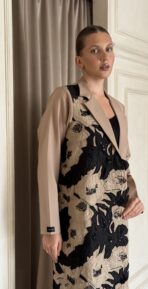 ⁦Co Darla03-beige and black⁩ - الصورة ⁦3⁩